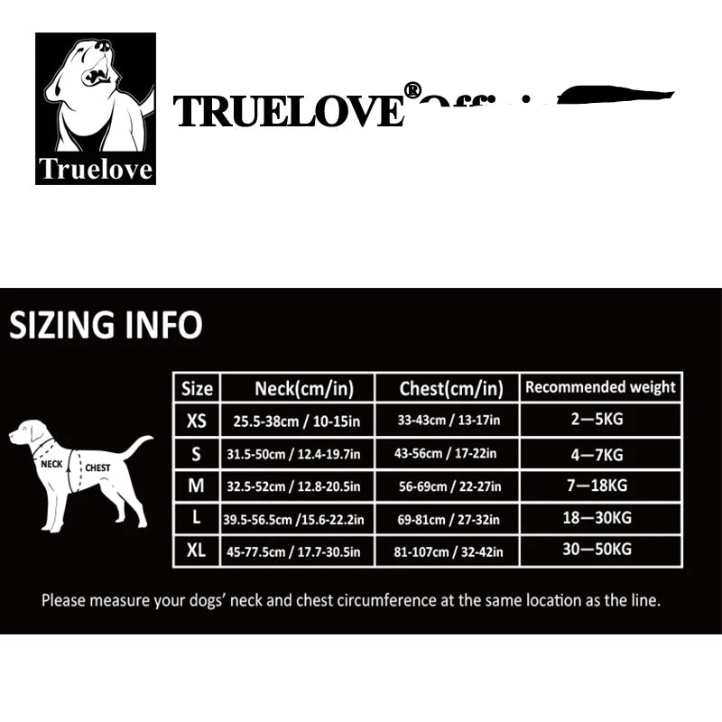 True Love Premium Harness - Orange