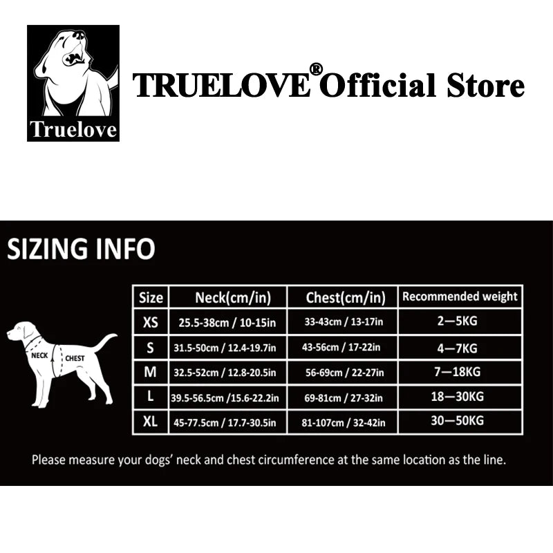True Love Premium Harness - Poppy Red