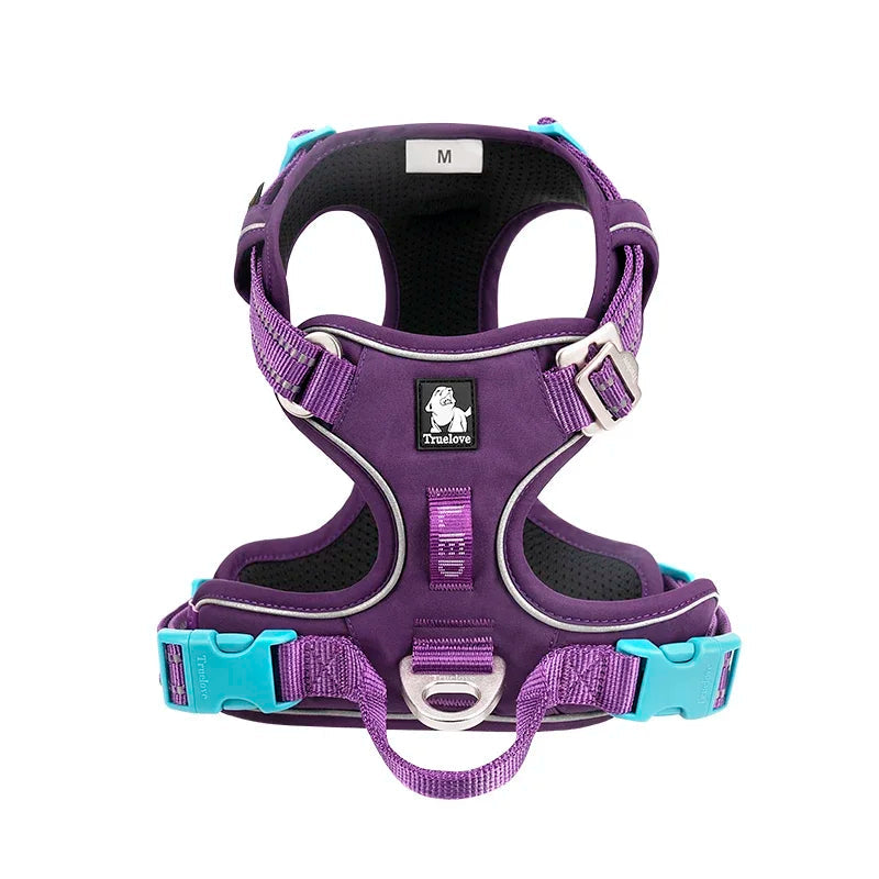 True Love Premium Harness - Purple and Blue