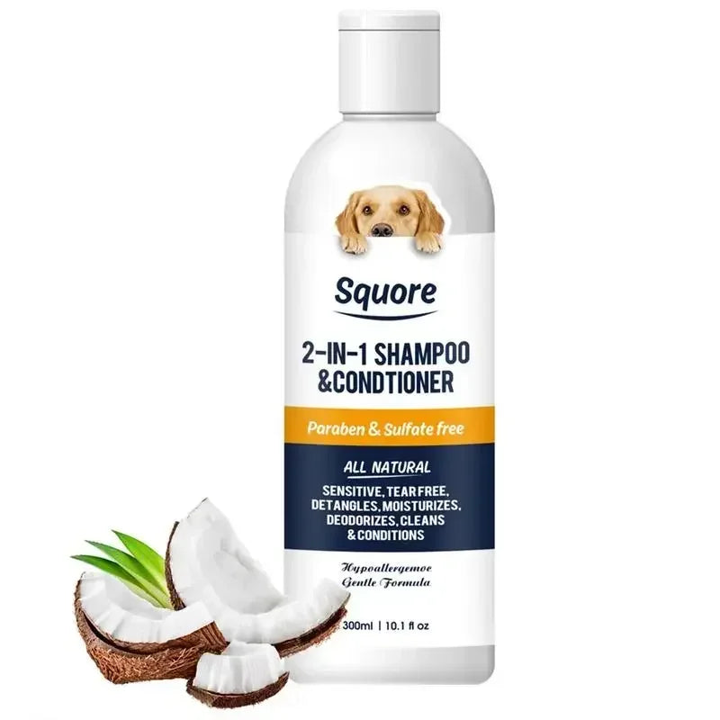 "2-in-1 Puppy Shampoo & Conditioner – Natural, Moisturising & pH-Balanced for Sensitive Skin"