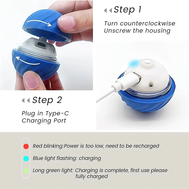 Smart toy dog ball