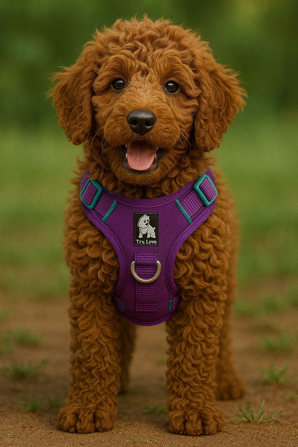 True Love Premium Harness - Purple and Blue