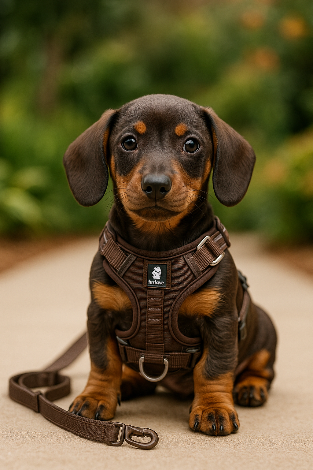 True Love Premium Harness - Brown