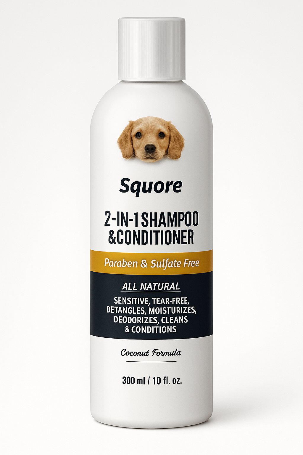 "2-in-1 Puppy Shampoo & Conditioner – Natural, Moisturising & pH-Balanced for Sensitive Skin"
