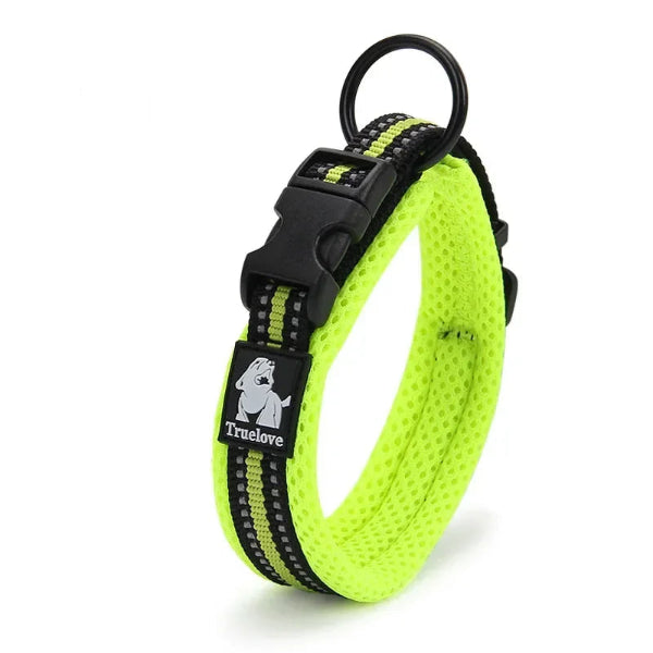 Truelove Adjustable Mesh Padded Dog Collar