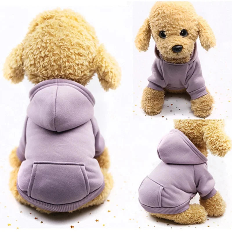 Puppy dog hoodies.