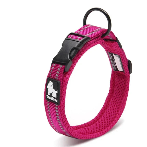 Truelove Adjustable Mesh Padded Dog Collar