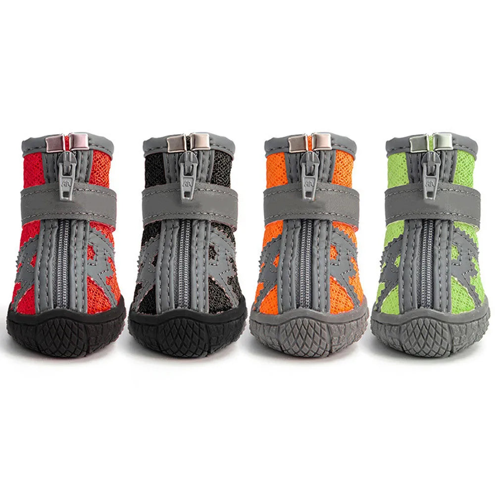 Puppy waterproof anti slip rain boots