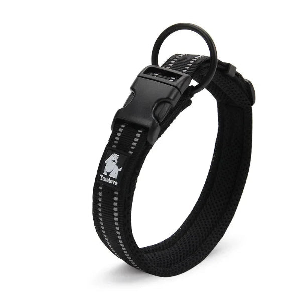 Truelove Adjustable Mesh Padded Dog Collar