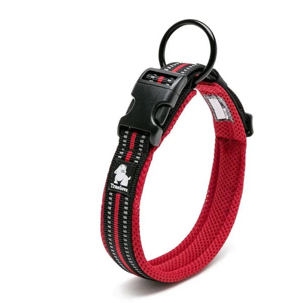 Truelove Adjustable Mesh Padded Dog Collar