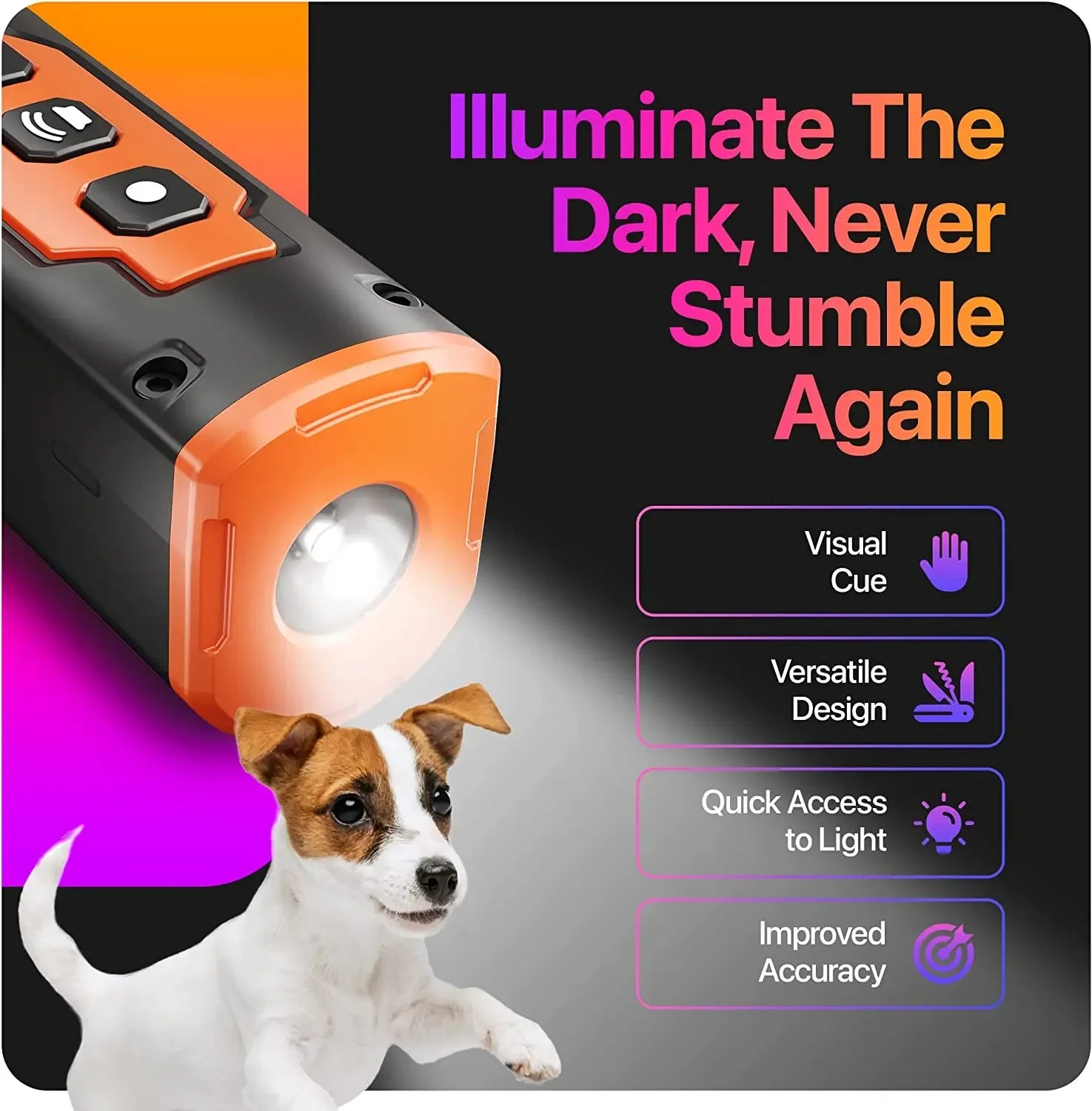 2024 Ultrasonic Dog Training Pet Dog Repeller Device